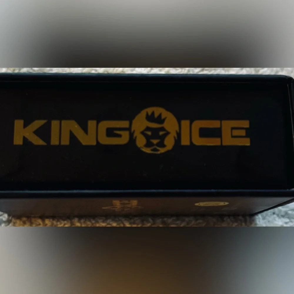 King Ice Double Dragon Bling Necklace - NEW IN BOX
